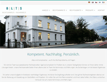 Tablet Screenshot of blts.de